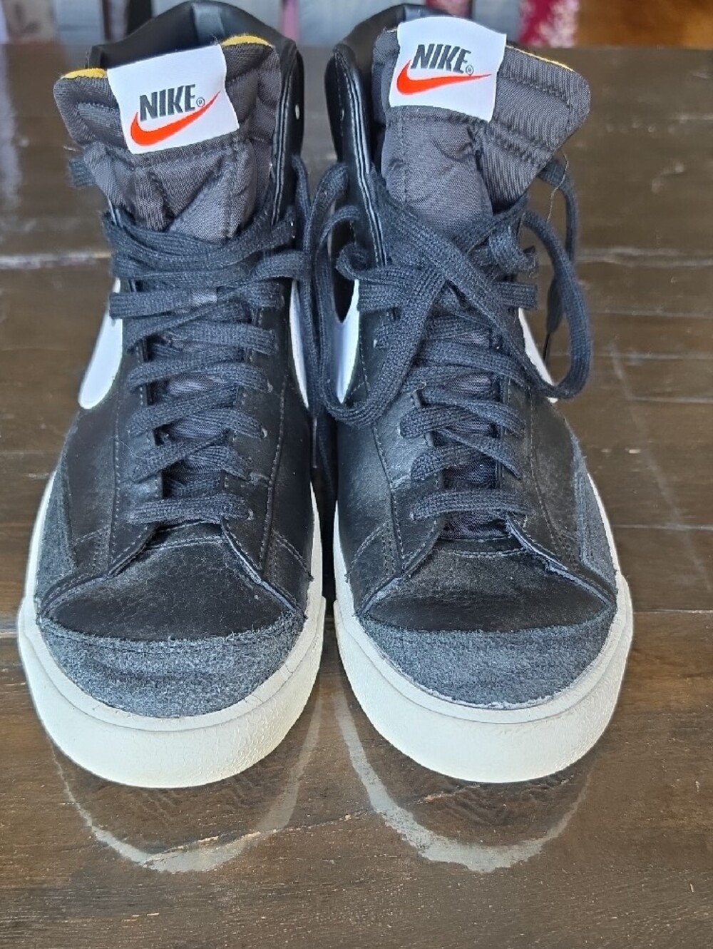 (10.5) Nike Mid 77 High-Top Sneakers Classic Basketball Skaterboard Leather - Picture 5 of 9